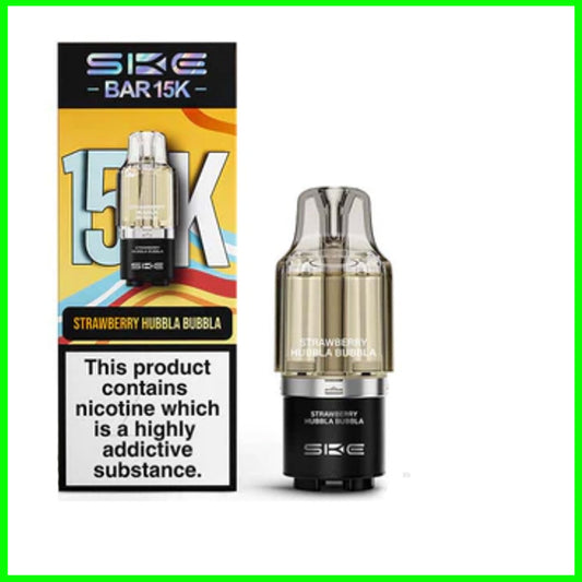 SKE Bar 15K Pre-filled Pod - Strawberry Hubbla Bubbla