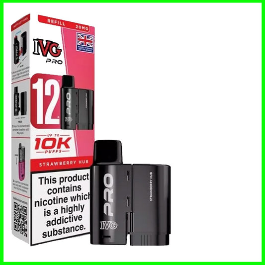 IVG PRO 12 Refill Strawberry Hub