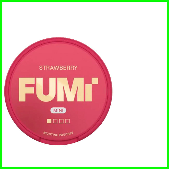 Fumi Nic Pouch- Strawberry Mini 4MG