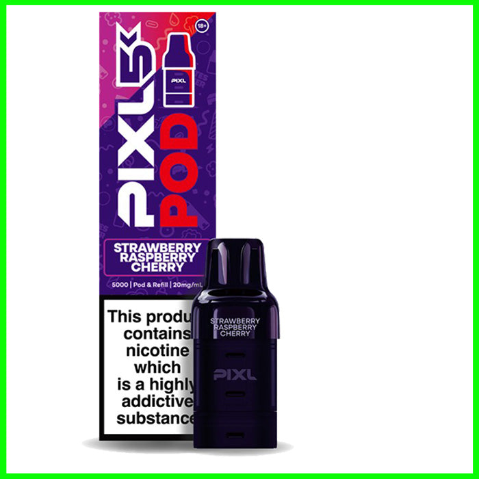 Pixl 5K Refill Pod Strawberry Raspberry Cherry