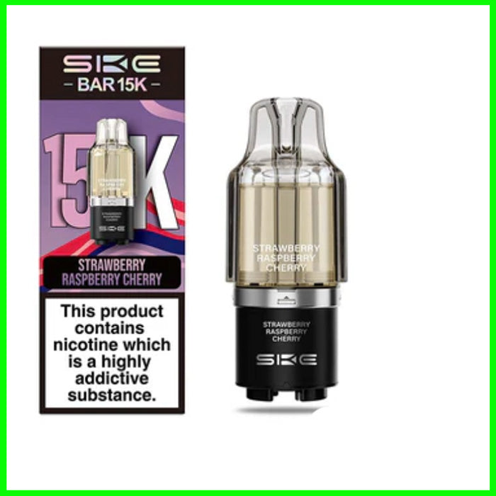 SKE Bar 15K Pre-filled Pod - Strawberry Raspberry Cherry
