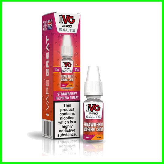 IVG Pro Salts Strawberry Raspberry Cherry