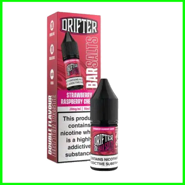 Drifter Bar Salts Strawberry Raspberry Cherry