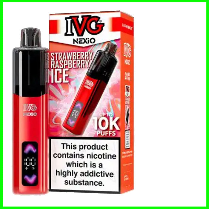 IVG Nexio 10k Pod Kit Strawberry Raspberry Ice