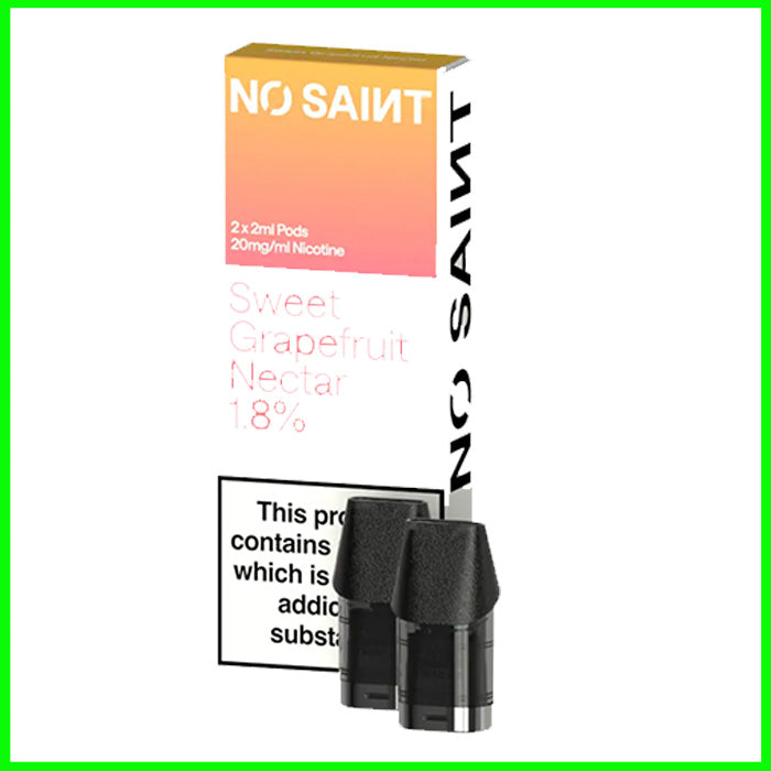 Sweet Grapefruit No Saints Prefilled Pods