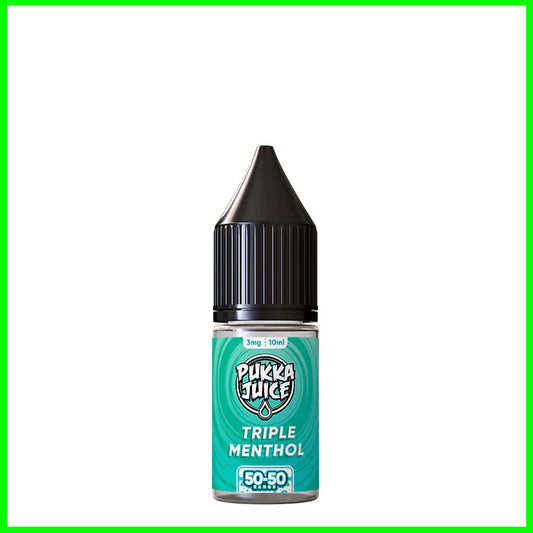 Triple Menthol Pukka 50/50 10ml